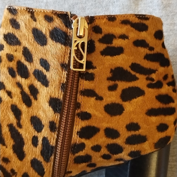 Franco Sarto Womens L-Nest Camel Hair Pointed Toe Ankle Boots Size 8 - Picture 14 of 16